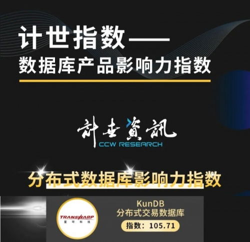 自主研發鑄就實力 星環科技KunDB榮登數據庫產品影響力指數榜首，助推生物科技研發創新